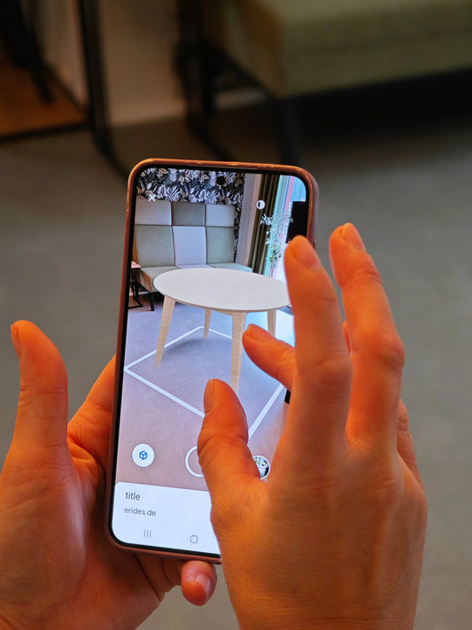 Neu bei uns im Onlineshop- Möbel in 3D direkt bei Ihnen zu Hause erleben!