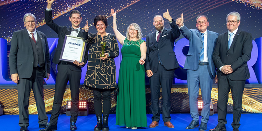 Wir sind Gewinner des Zukunftspreis Brandenburg.