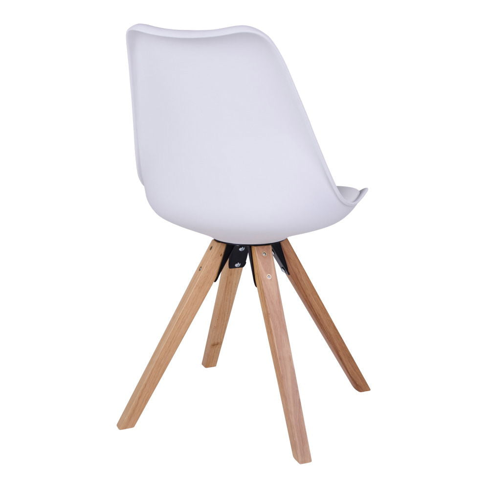 Bergen Esszimmerstuhl 2er Set – Stuhl mit Holzbeinen im skandinavischen Design - Bild 6