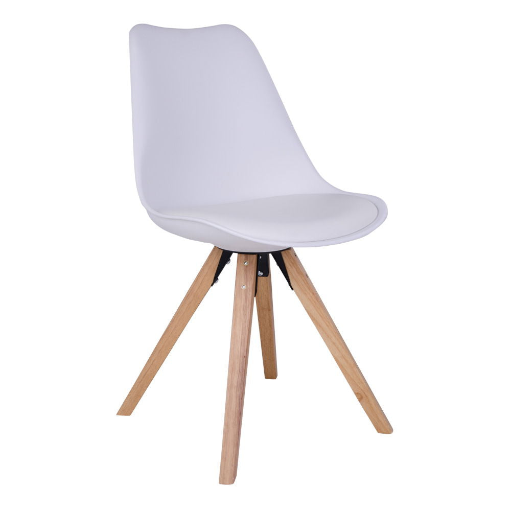 Bergen Esszimmerstuhl 2er Set – Stuhl mit Holzbeinen im skandinavischen Design - Bild 3