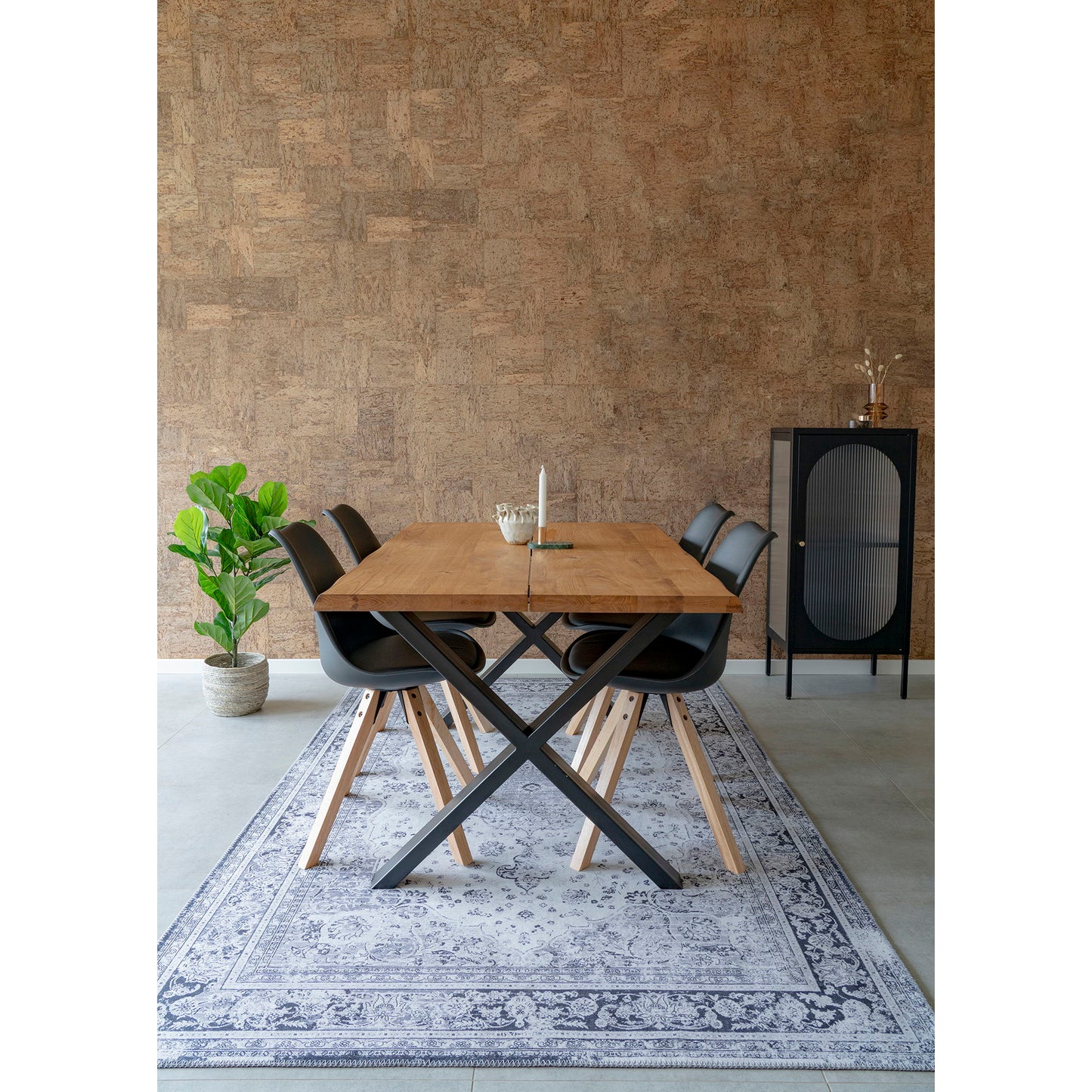 Bergen Esszimmerstuhl 2er Set – Stuhl mit Holzbeinen im skandinavischen Design - Bild 12