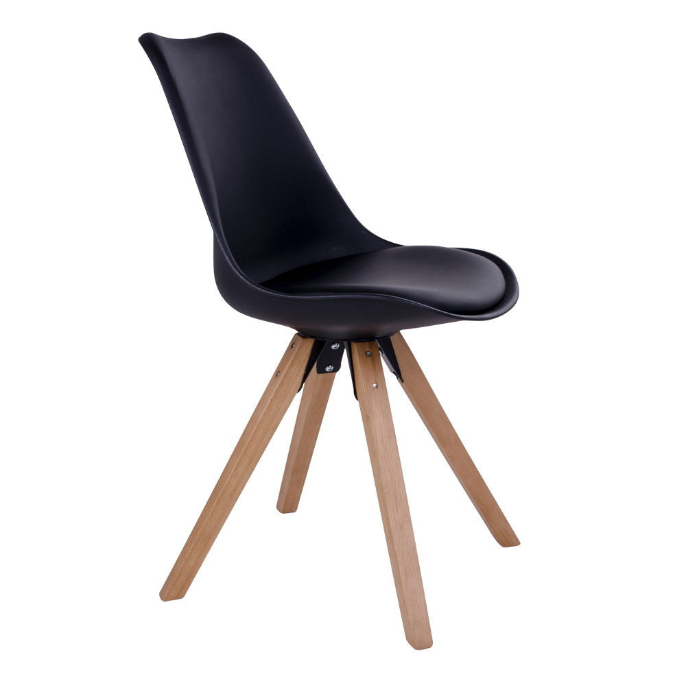 Bergen Esszimmerstuhl 2er Set – Stuhl mit Holzbeinen im skandinavischen Design - Bild 13