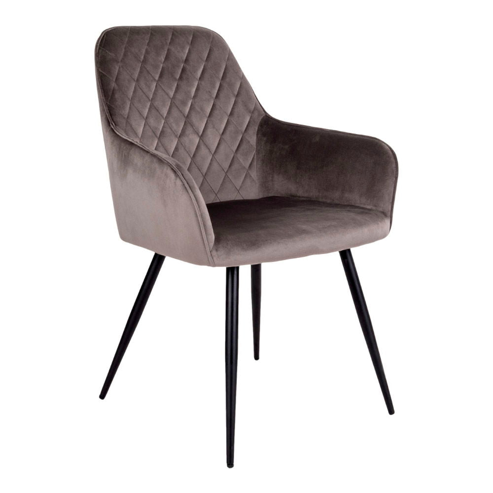 Harbo Esszimmerstuhl Samt mit Rautensteppung 2er Set - Komfort trifft modernes Design - Bild 3