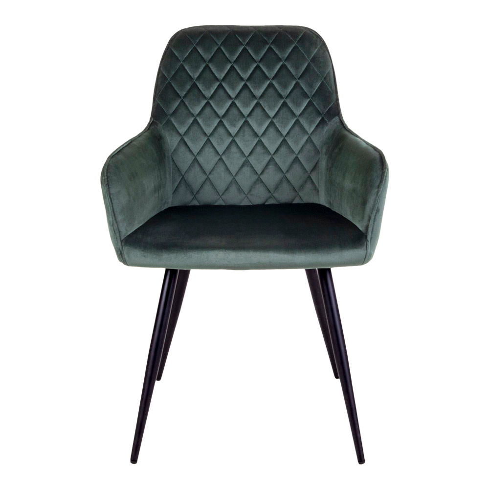 Harbo Esszimmerstuhl Samt mit Rautensteppung 2er Set - Komfort trifft modernes Design - Bild 14