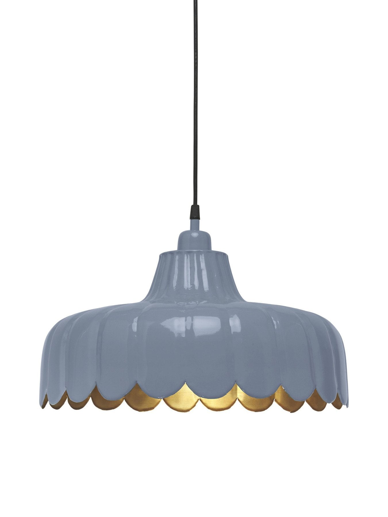 PR Home Hängelampe Wells Ø45 cm - Metalllampe Blütenform in 8 Farben