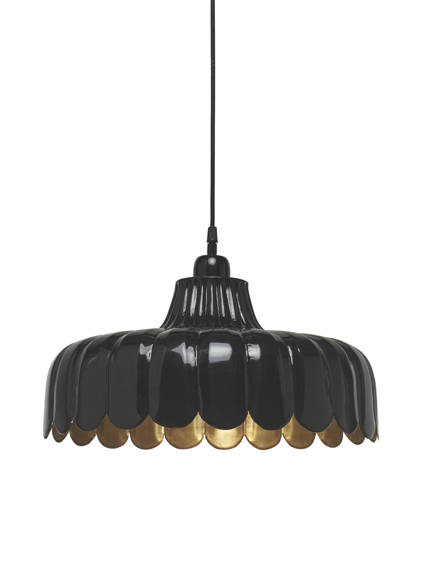 PR Home Hängelampe Wells Ø45 cm - Metalllampe Blütenform in 8 Farben