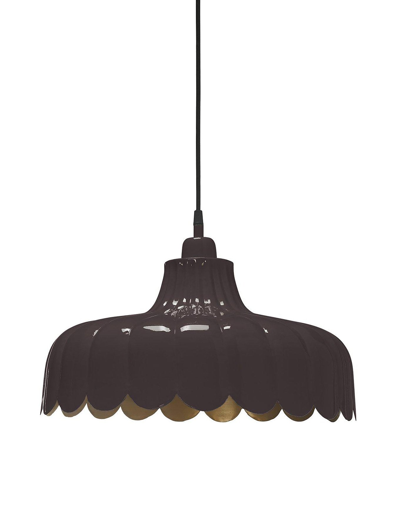 PR Home Hängelampe Wells Ø45 cm - Metalllampe Blütenform in 8 Farben