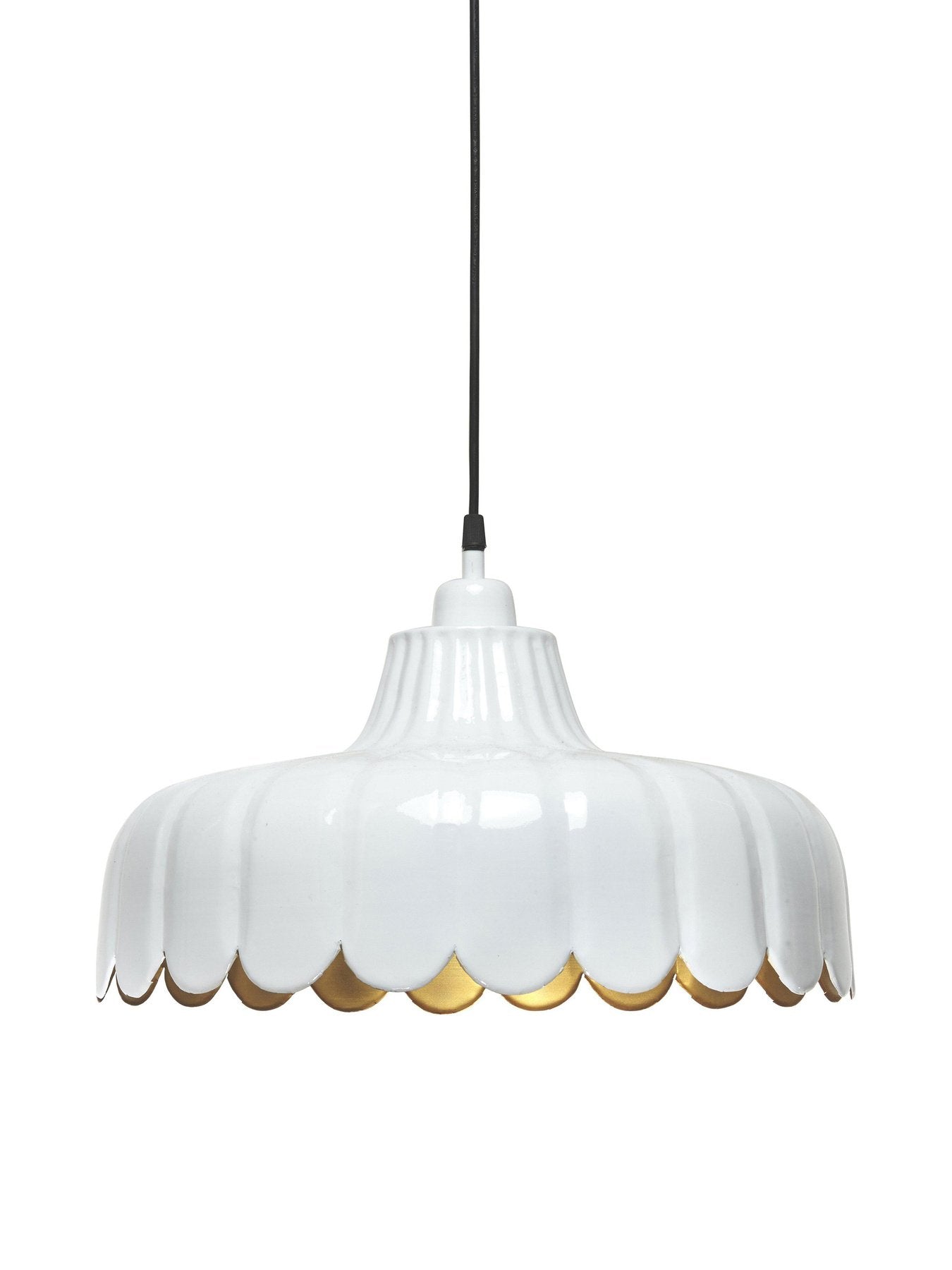 PR Home Hängelampe Wells Ø45 cm - Metalllampe Blütenform in 8 Farben