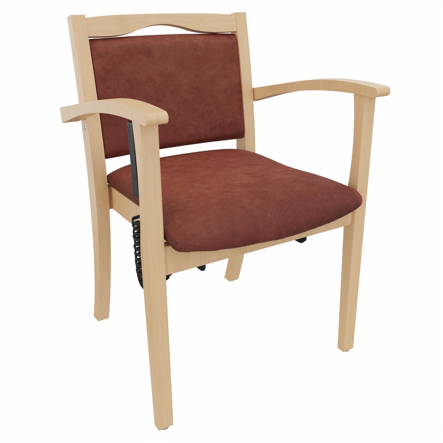 Seniorenstuhl Alexander mit Aufstehhilfe – Pflegestuhl mit Aufstehhilfe und Armlehnen – 52cm - Bild 25