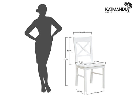 Belluno Elegante 22 Stuhl aus massivem Buchenholz mit Stoffpolster – Esszimmerstuhl Massivholz