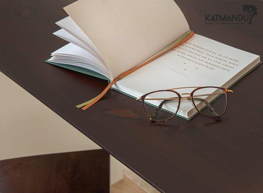 Sofatisch Belluno Elegante Weiß & Walnuss – Kiefer massiv mit 1 Soft-Close-Schublade