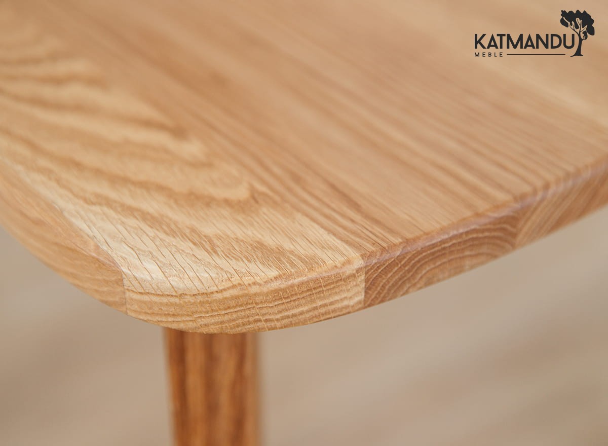 Leon Natural Oak Dining Chair: Ergonomic, Durable, Rustic Scandinavian Design