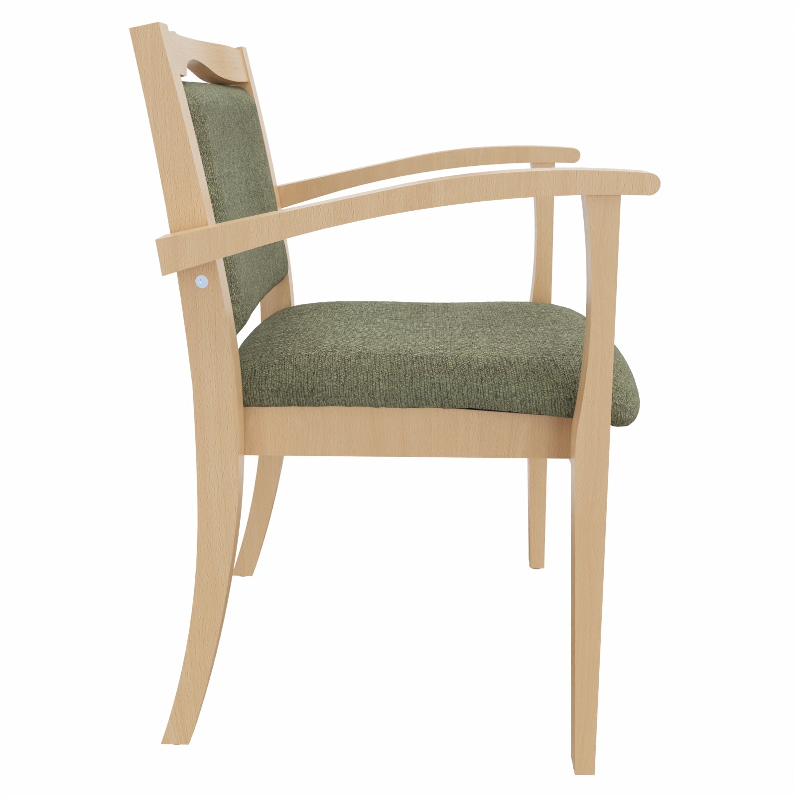 Seniorenstuhl Alexander mit Armlehnen – Komfortabler Pflegestuhl –  47cm - Bild 4