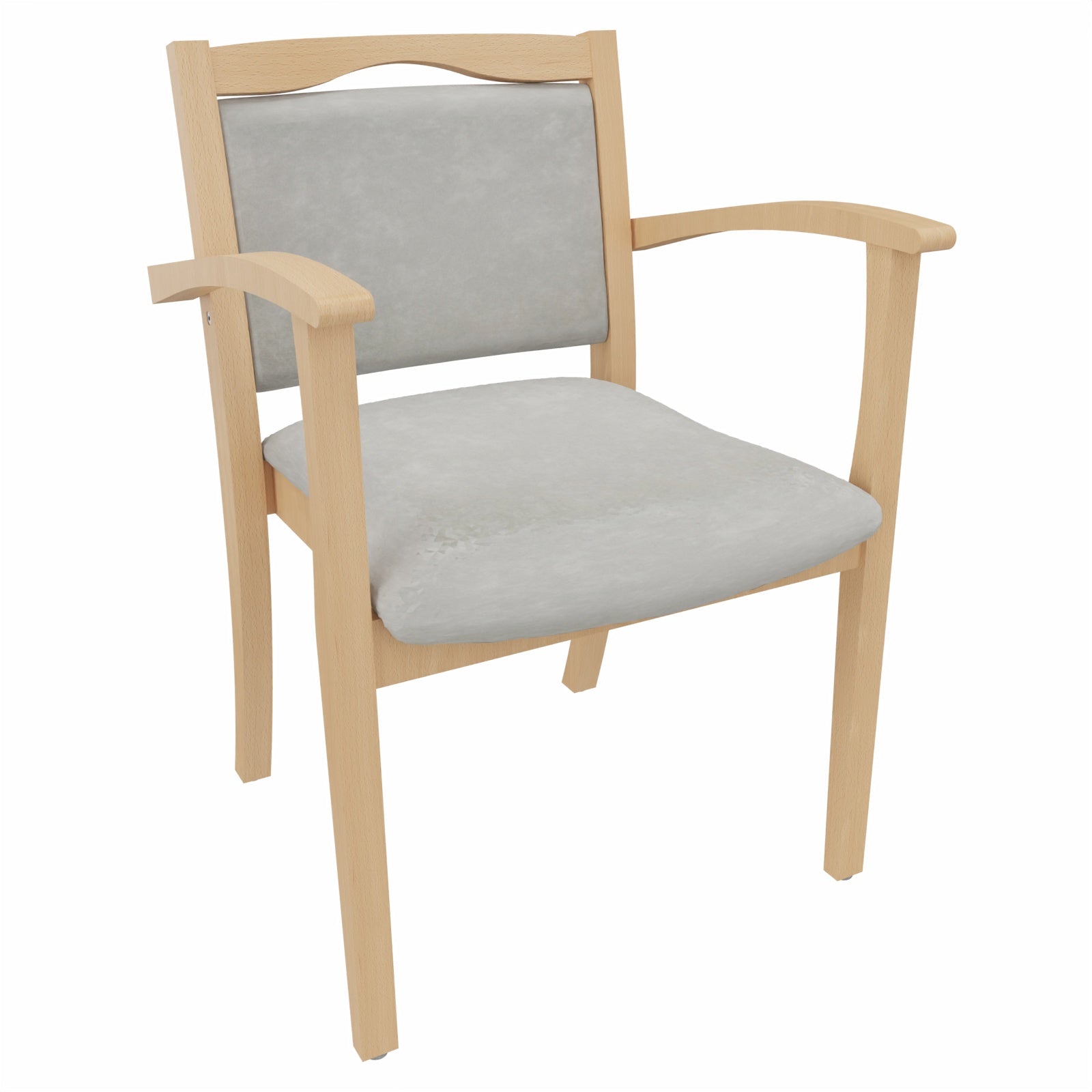 Seniorenstuhl Alexander mit Armlehnen – Komfortabler Pflegestuhl –  47cm - Bild 7