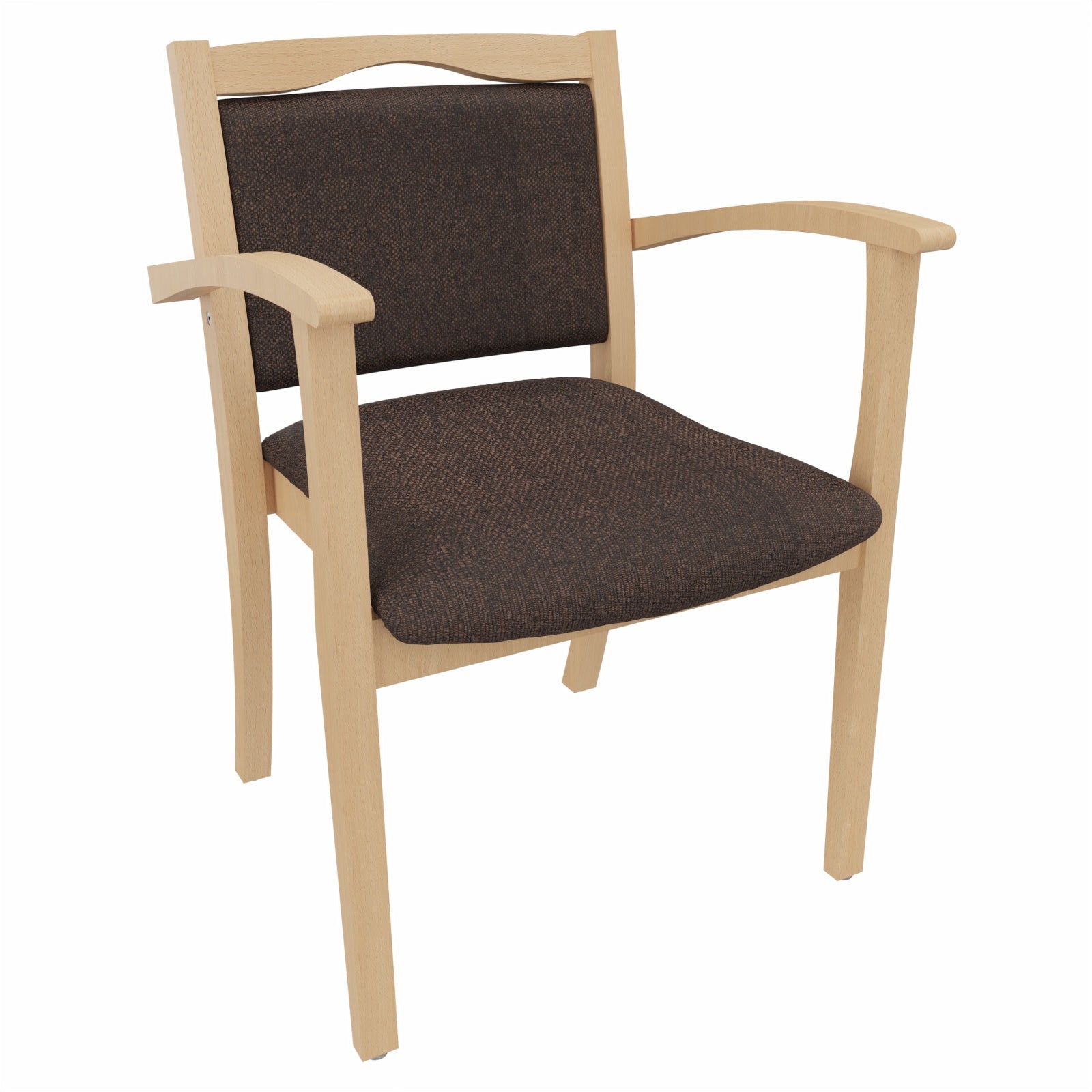 Seniorenstuhl Alexander mit Armlehnen – Komfortabler Pflegestuhl –  47cm - Bild 18