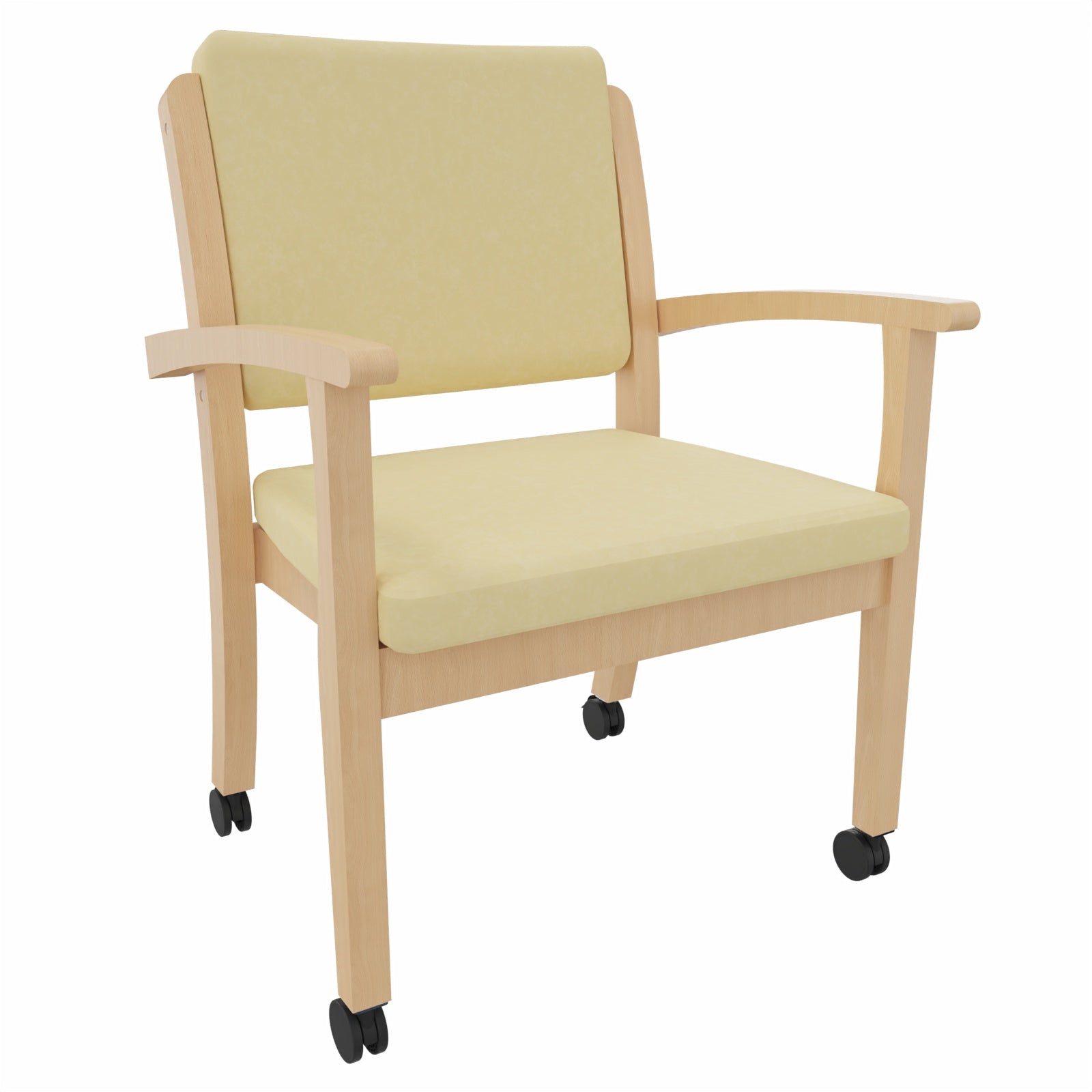 Schwerlaststuhl Alexander XXL auf Rollen – Stabiler Stuhl mit Armlehnen für Adipositas bis 250 kg - Bild 23