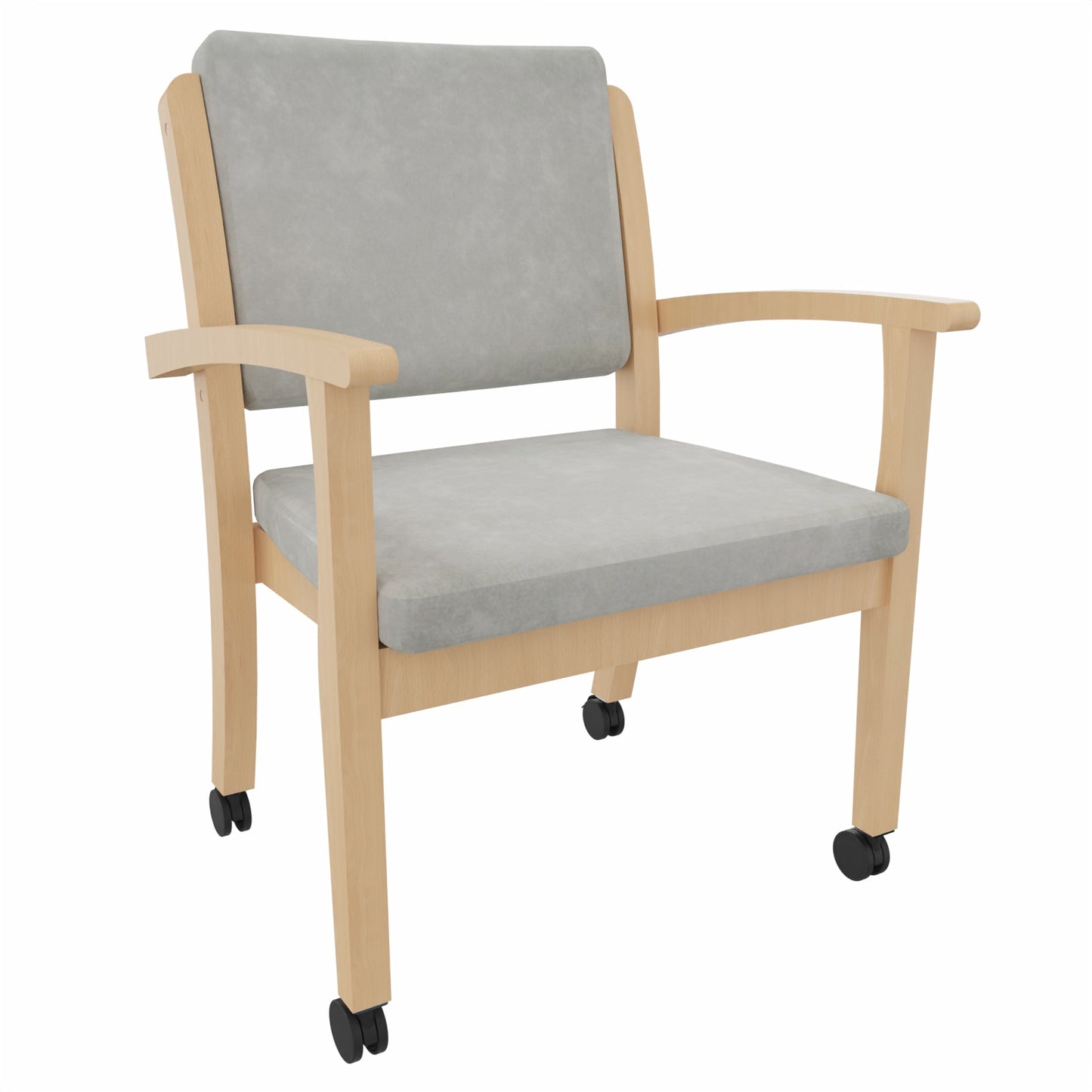 Schwerlaststuhl Alexander XXL auf Rollen – Stabiler Stuhl mit Armlehnen für Adipositas bis 250 kg - Bild 24