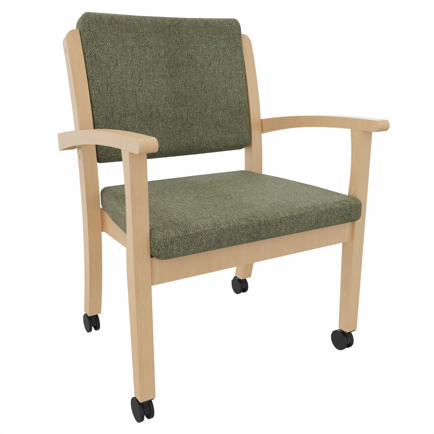 Schwerlaststuhl Alexander XXL auf Rollen – Stabiler Stuhl mit Armlehnen für Adipositas bis 250 kg - Bild 2