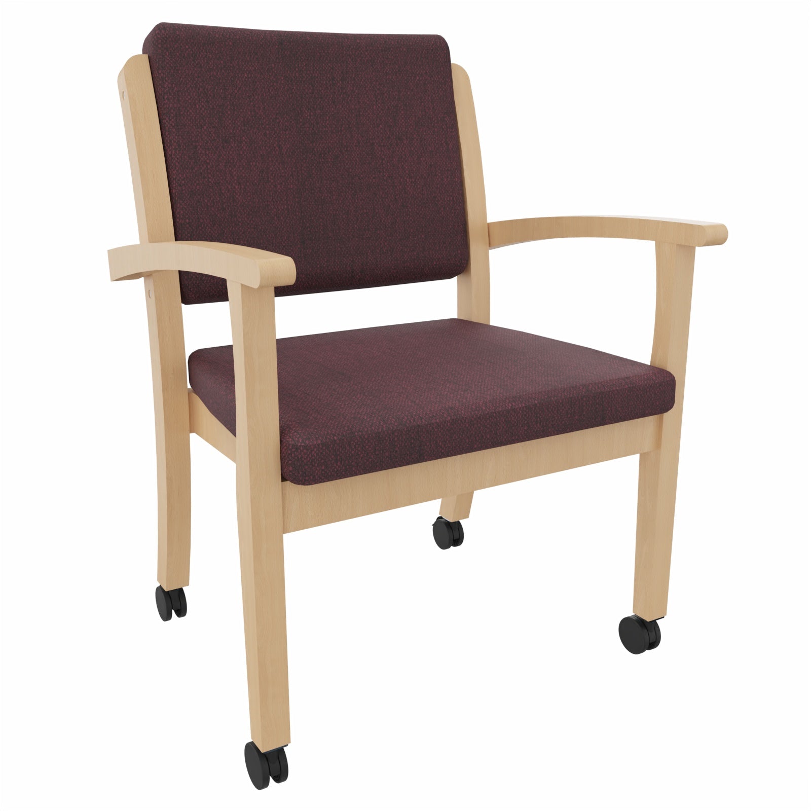 Schwerlaststuhl Alexander XXL auf Rollen – Stabiler Stuhl mit Armlehnen für Adipositas bis 250 kg - Bild 16