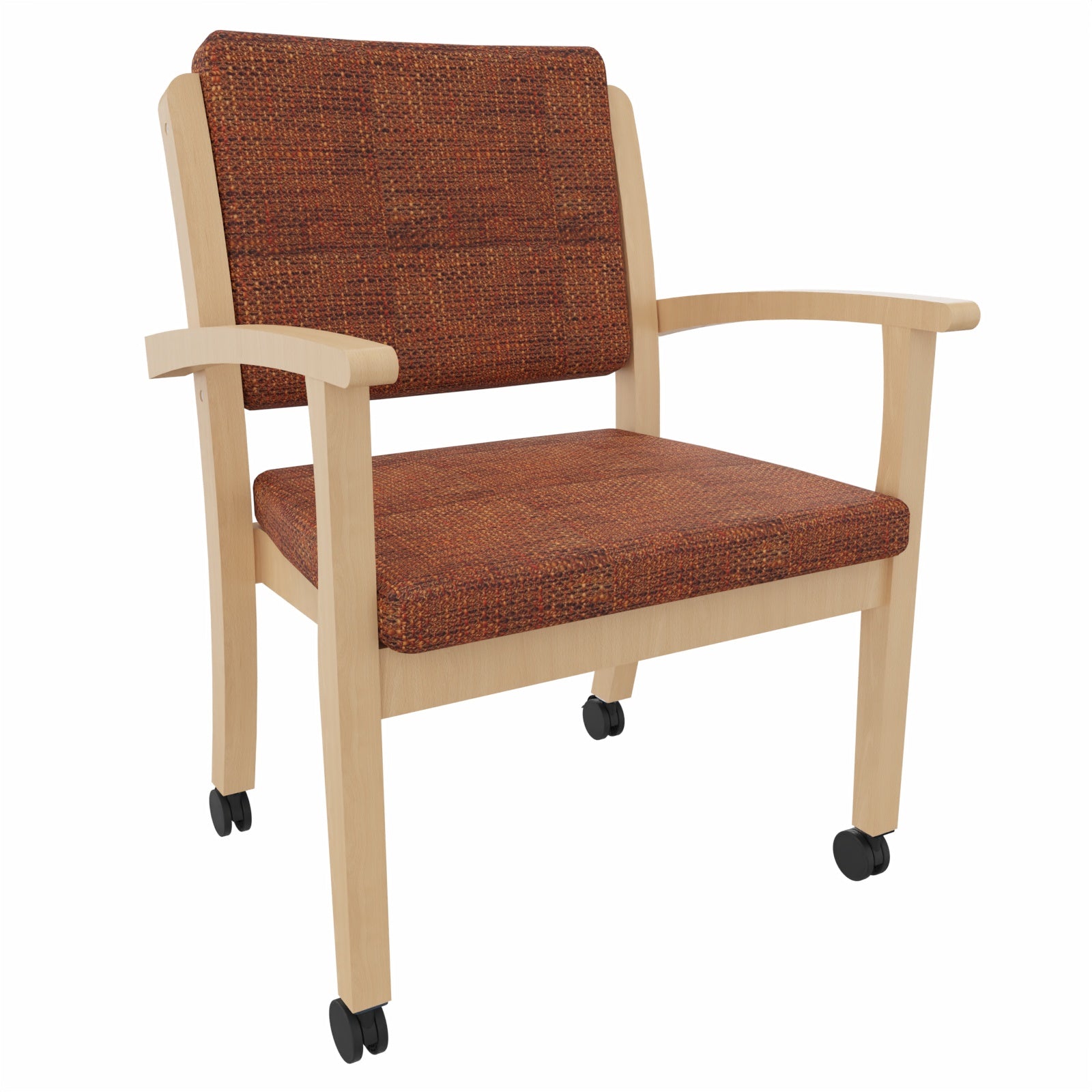 Schwerlaststuhl Alexander XXL auf Rollen – Stabiler Stuhl mit Armlehnen für Adipositas bis 250 kg - Bild 11