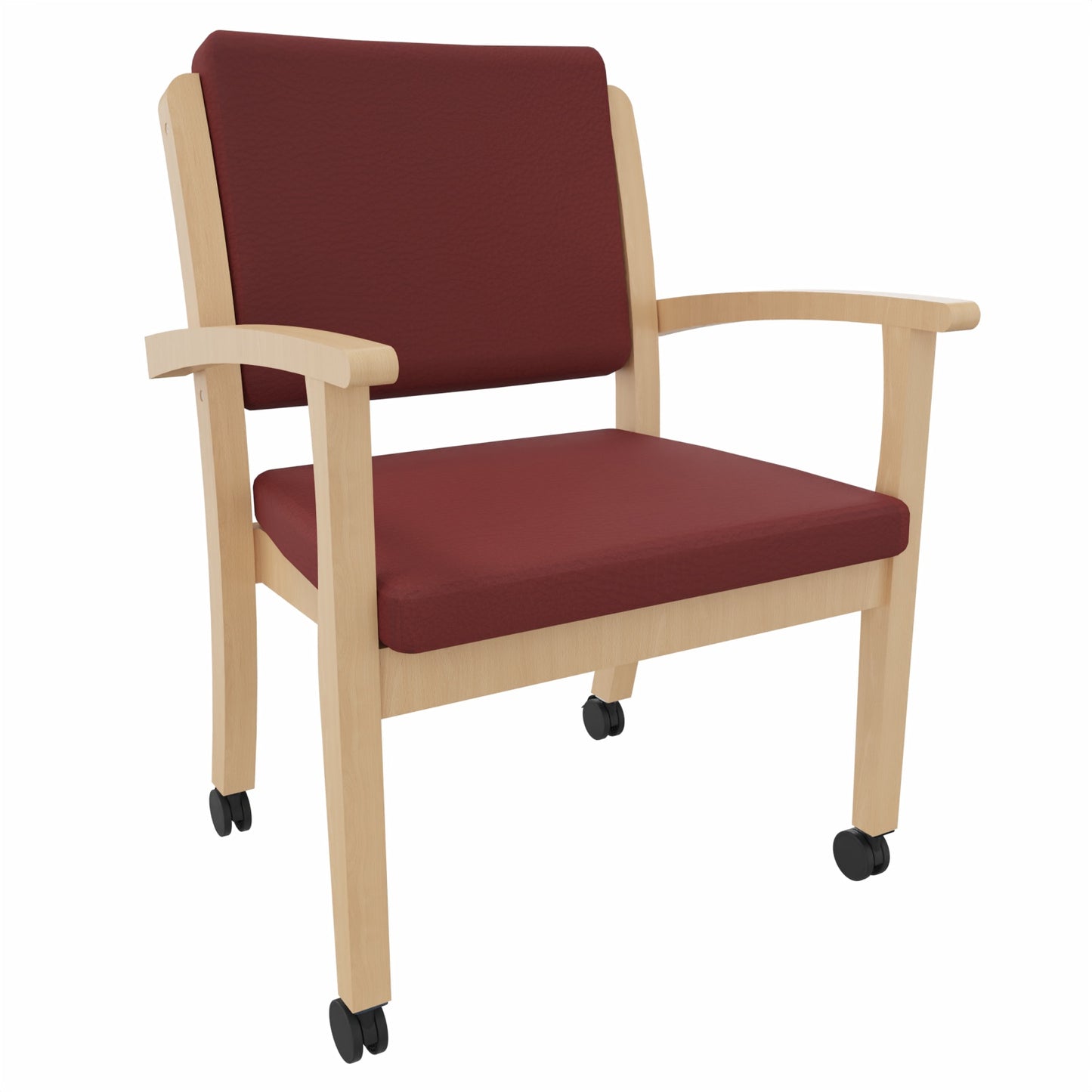 Schwerlaststuhl Alexander XXL auf Rollen – Stabiler Stuhl mit Armlehnen für Adipositas bis 250 kg - Bild 9