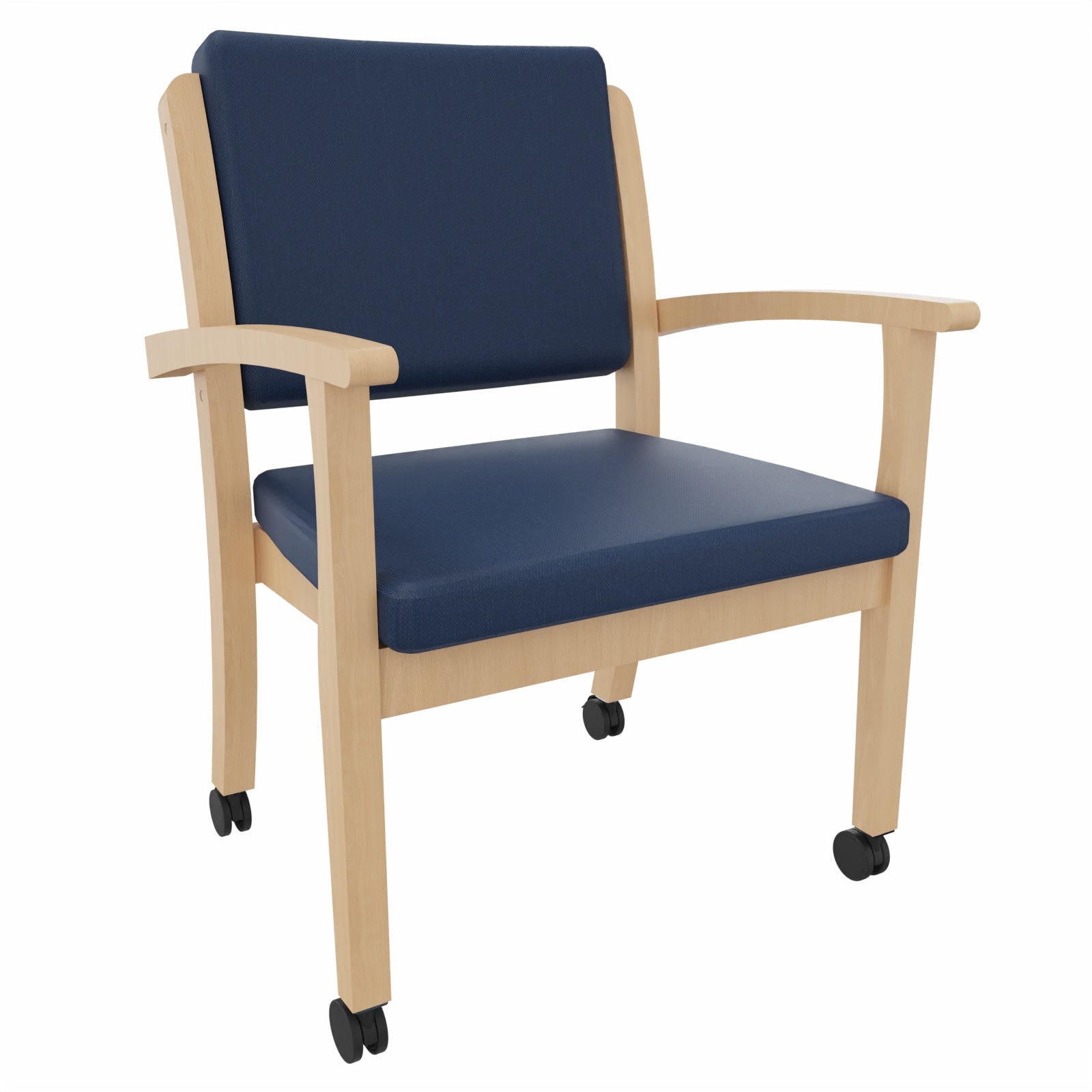 Schwerlaststuhl Alexander XXL auf Rollen – Stabiler Stuhl mit Armlehnen für Adipositas bis 250 kg - Bild 21