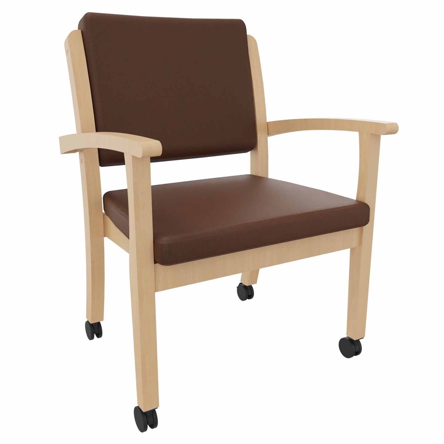 Schwerlaststuhl Alexander XXL auf Rollen – Stabiler Stuhl mit Armlehnen für Adipositas bis 250 kg - Bild 20