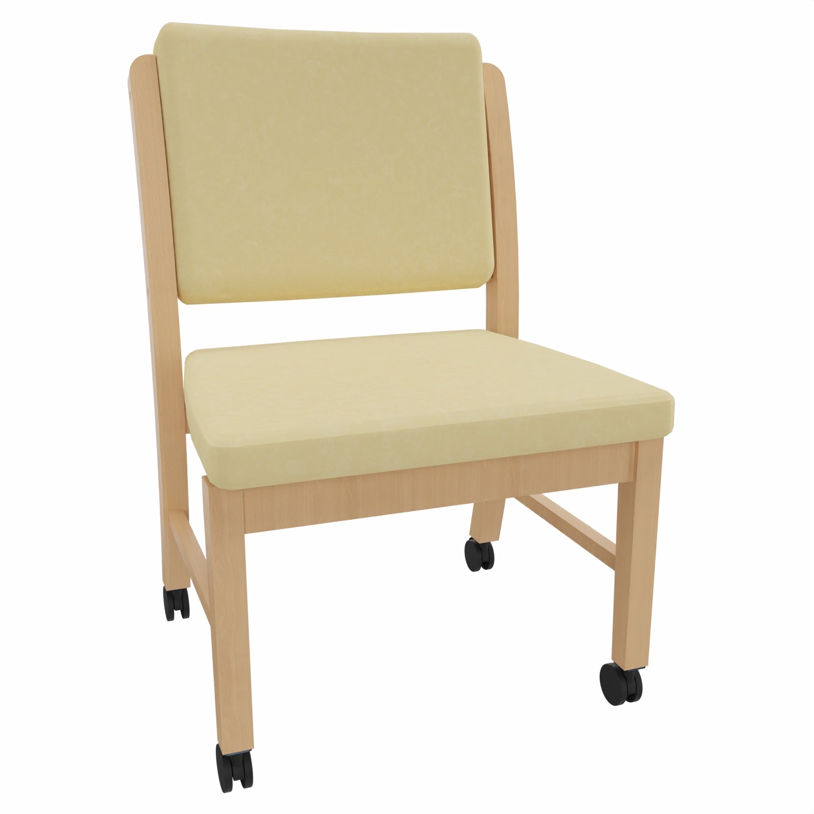 Schwerlaststuhl Alexander XXL auf Rollen – Stabiler Stuhl ohne Armlehnen für Adipositas bis 250 kg - Bild 2