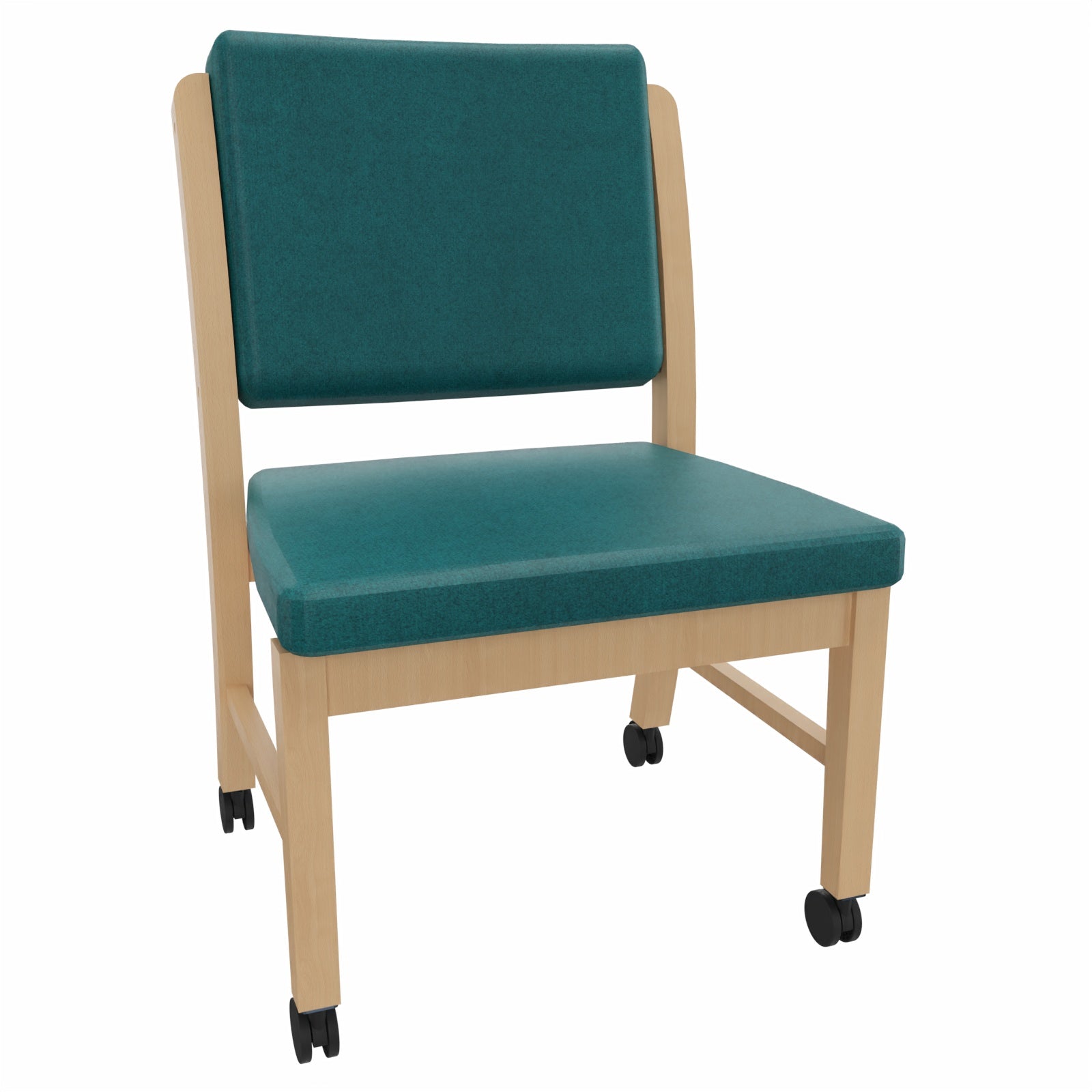 Schwerlaststuhl Alexander XXL auf Rollen – Stabiler Stuhl ohne Armlehnen für Adipositas bis 250 kg - Bild 9