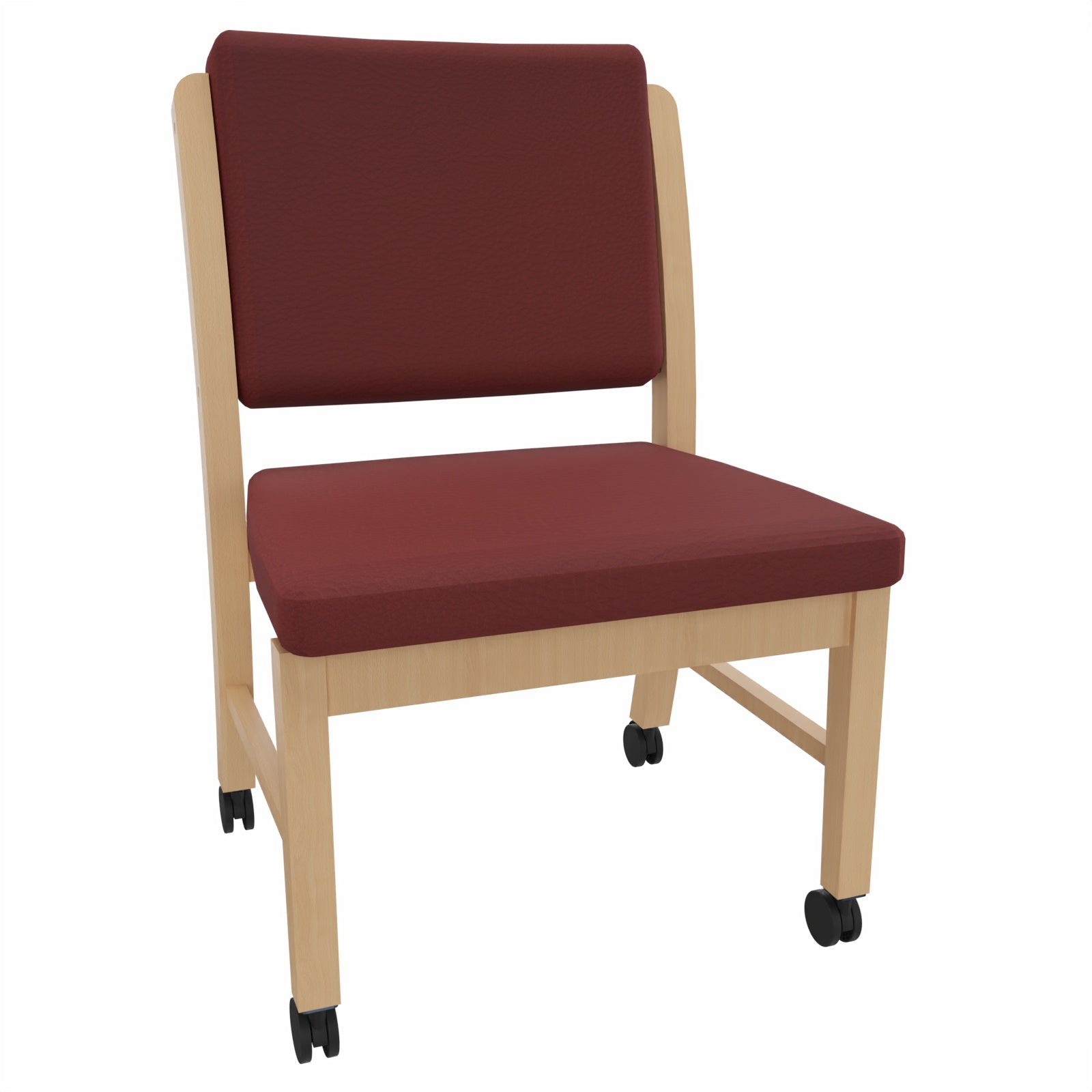 Schwerlaststuhl Alexander XXL auf Rollen – Stabiler Stuhl ohne Armlehnen für Adipositas bis 250 kg - Bild 8