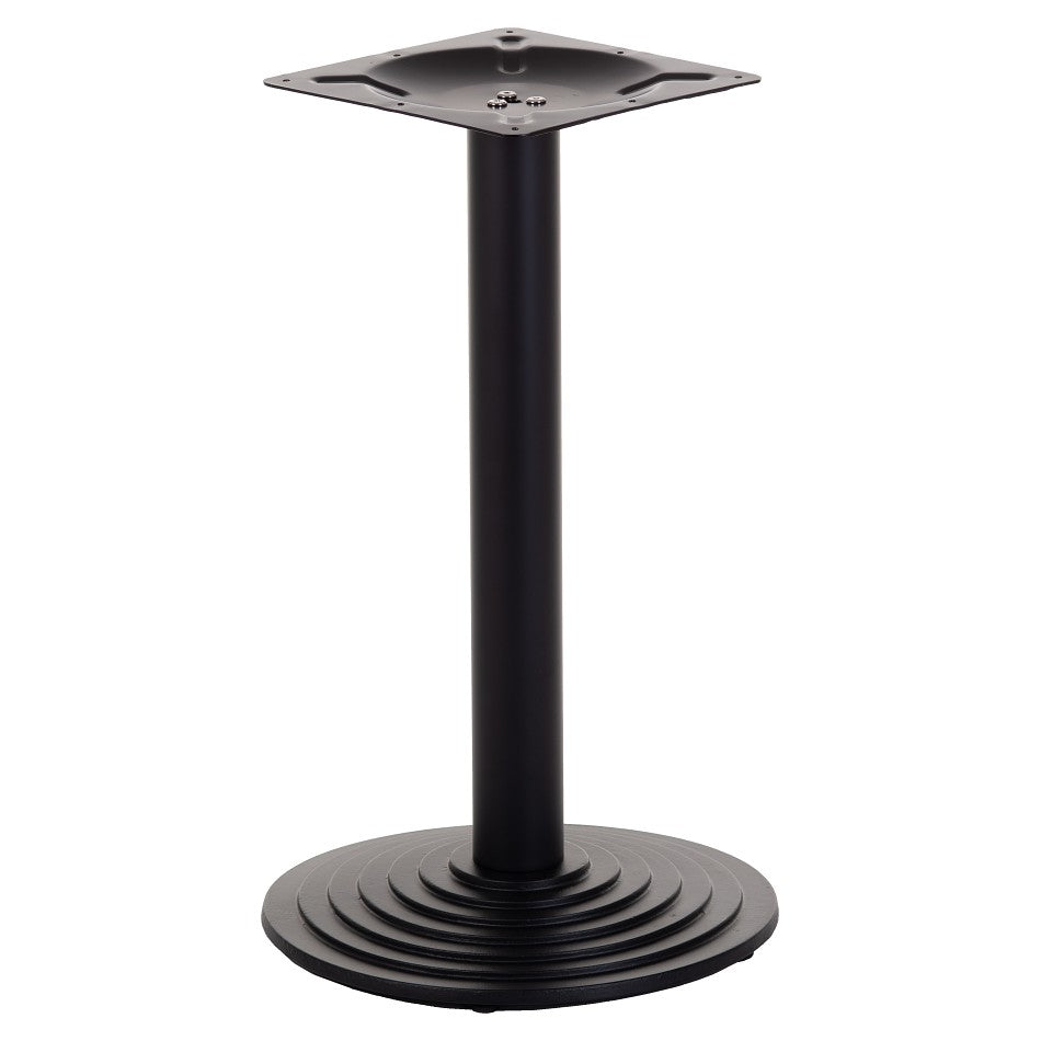 Tischgestell aus Gusseisen SH-5005-1/B – runder Sockel Ø43 cm, 72 cm Höhe, für runde Tischplatten - Bild 1