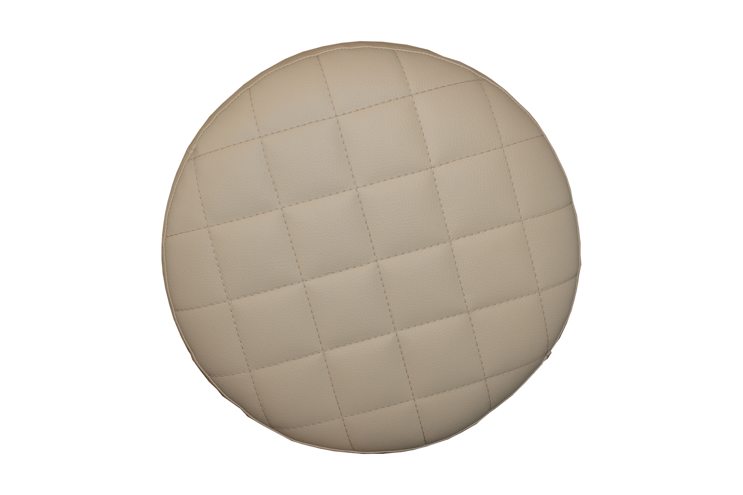 ERIDES Sitzpouf rund mit Rautensteppung - Hocker 40×45 cm, vielseitig & pflegeleicht - Bild 2