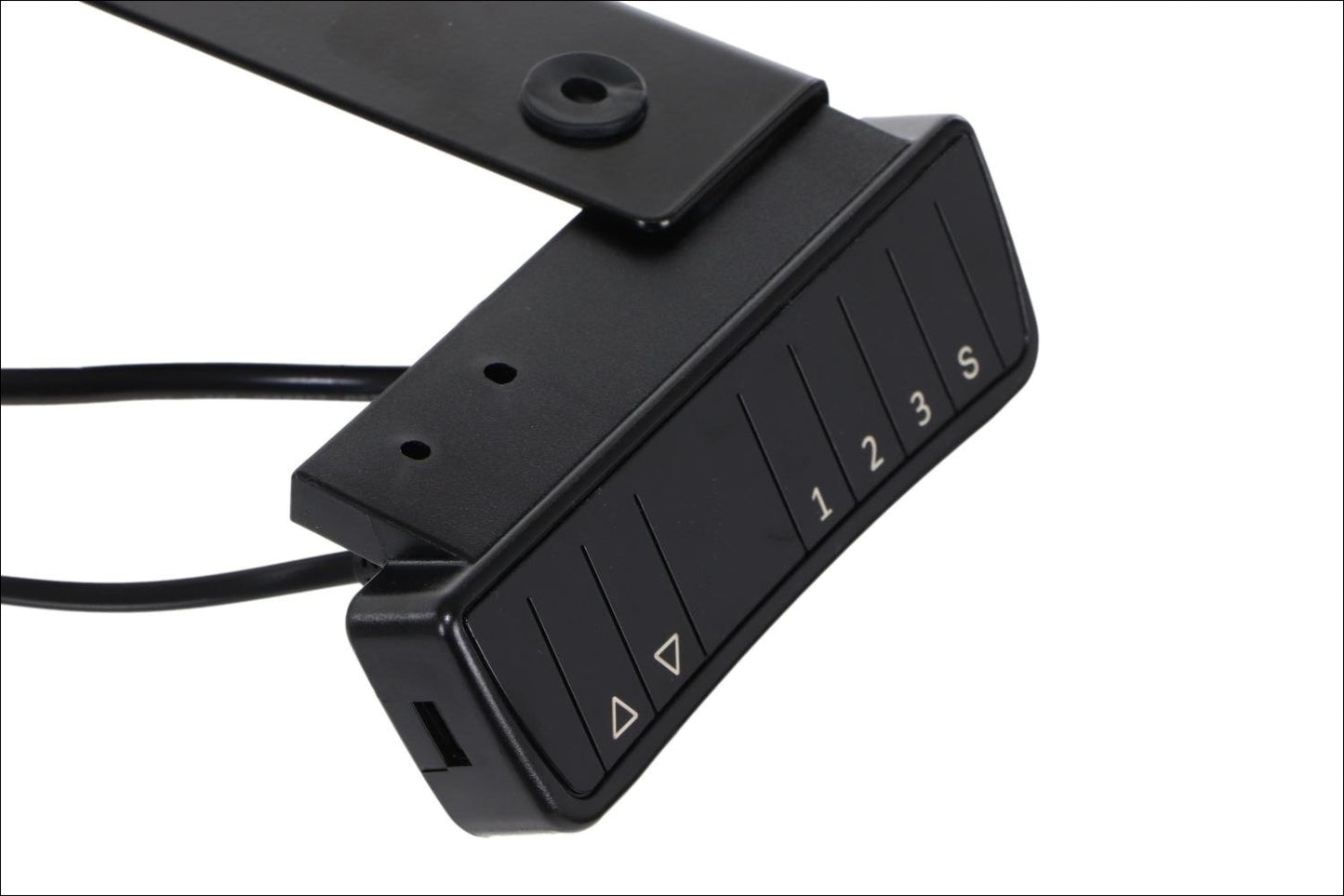 Elektrisch höhenverstellbares Schreibtischgestell Schwarz mit USB – 70–118 cm, 1 Motor, 80 kg Tragkraft - Bild 5