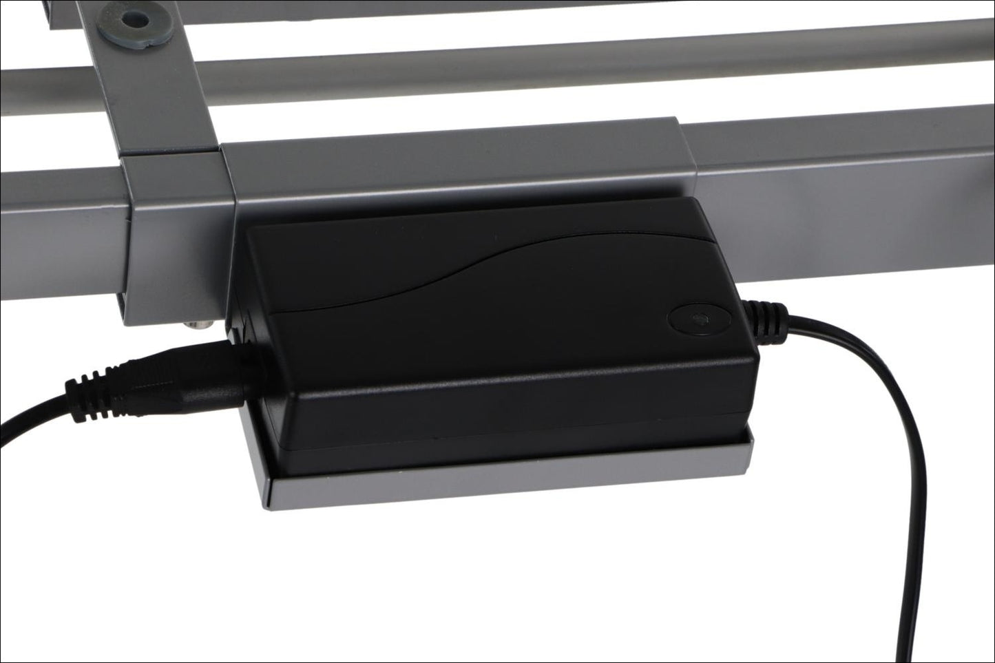Elektrisch höhenverstellbares Schreibtischgestell Alufarbend mit USB – 70–118 cm, 1 Motor, 80 kg Tragkraft - Bild 6