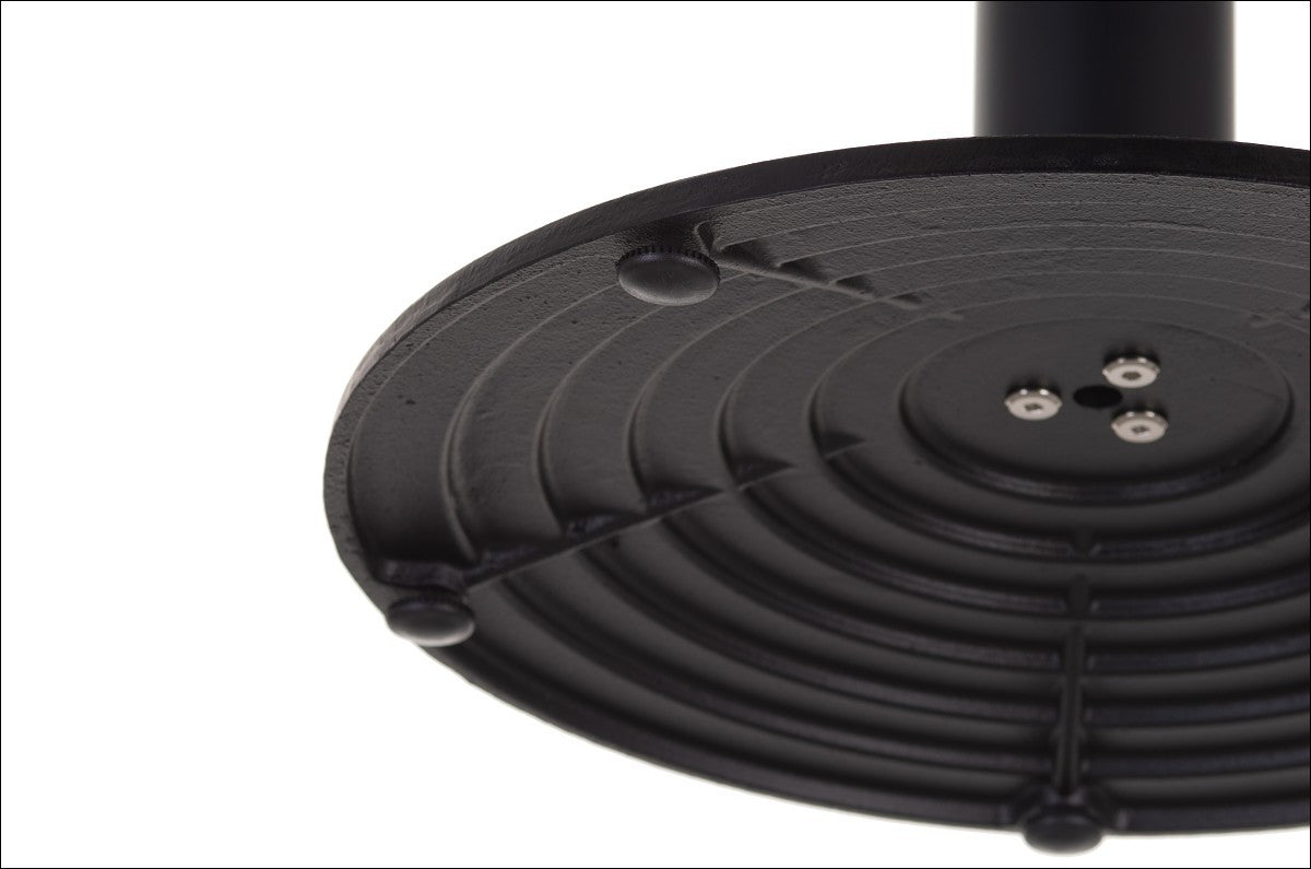 Tischgestell aus Gusseisen SH-5005-1/B – runder Sockel Ø43 cm, 72 cm Höhe, für runde Tischplatten - Bild 3