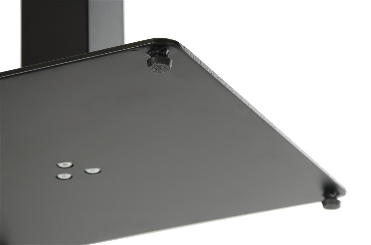 Tischgestell SH-5002-7/B mit rechteckigem Sockel – Schwarze Tischsäule 73cm aus pulverbeschichtetem Stahl, höhenverstellbar - Bild 4