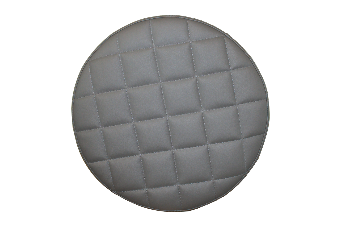 ERIDES Sitzpouf rund mit Rautensteppung - Hocker 40×45 cm, vielseitig & pflegeleicht - Bild 12