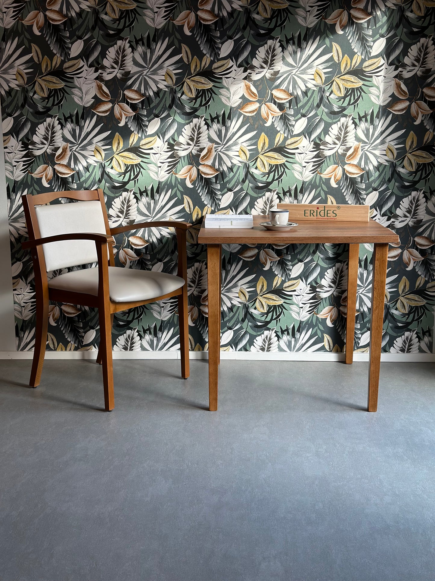 Seniorenstuhl Alexander Rustikal mit Armlehnen – Komfortabler Pflegestuhl – 47cm - Bild 2