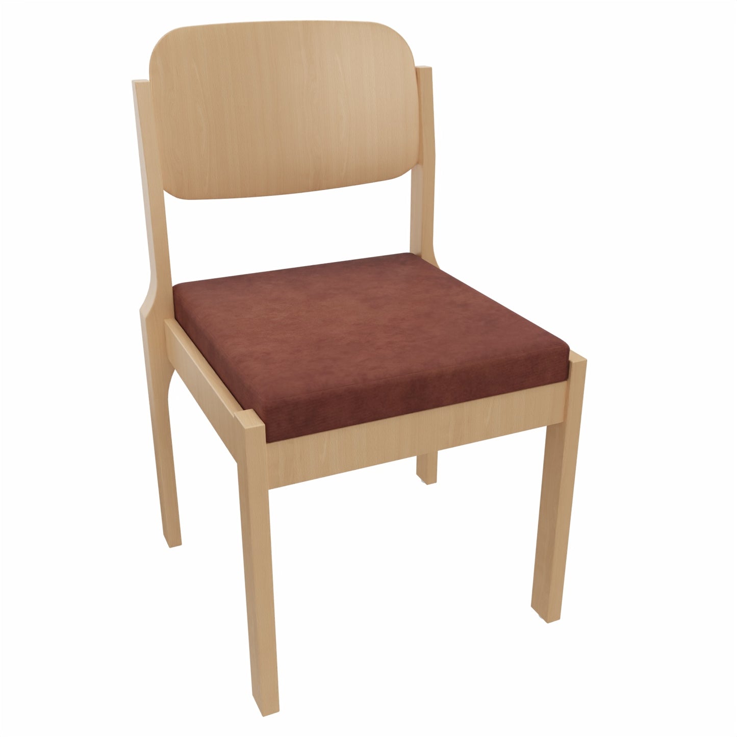 Stapelstuhl Michael S mit Sitzpolster – Konferenzstuhl für Büro, Wartebereich und Besprechung - Bild 24