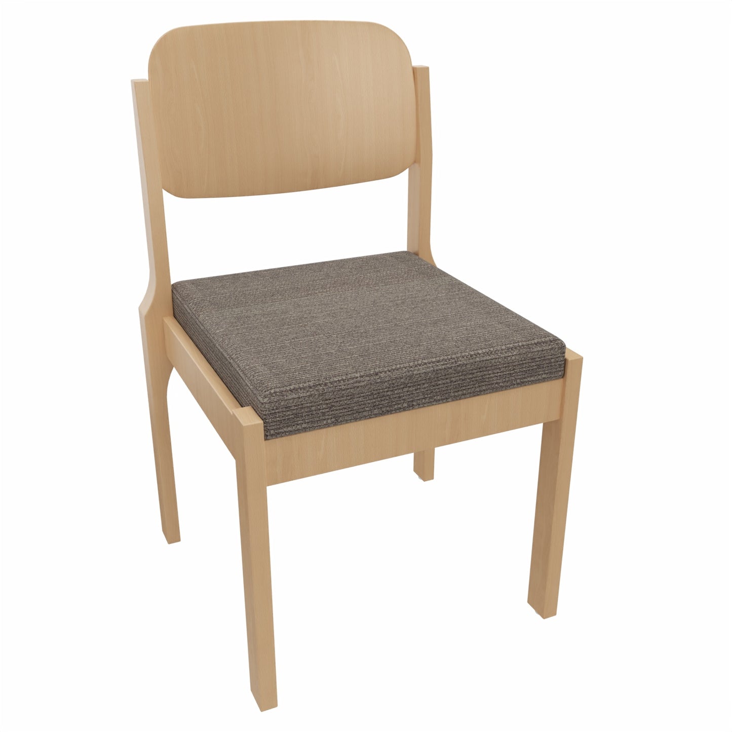 Konferenzstuhl Michael S mit Sitzpolster – Stapelbarer Stuhl für Büro, Wartebereich und Besprechung - Bild 10
