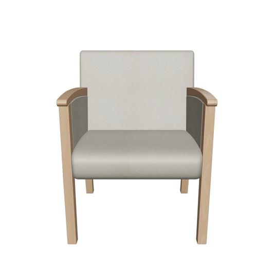 Sessel Santana Massivholz Polstersessel – Wellenfederpolsterung und hoher Belastbarkeit