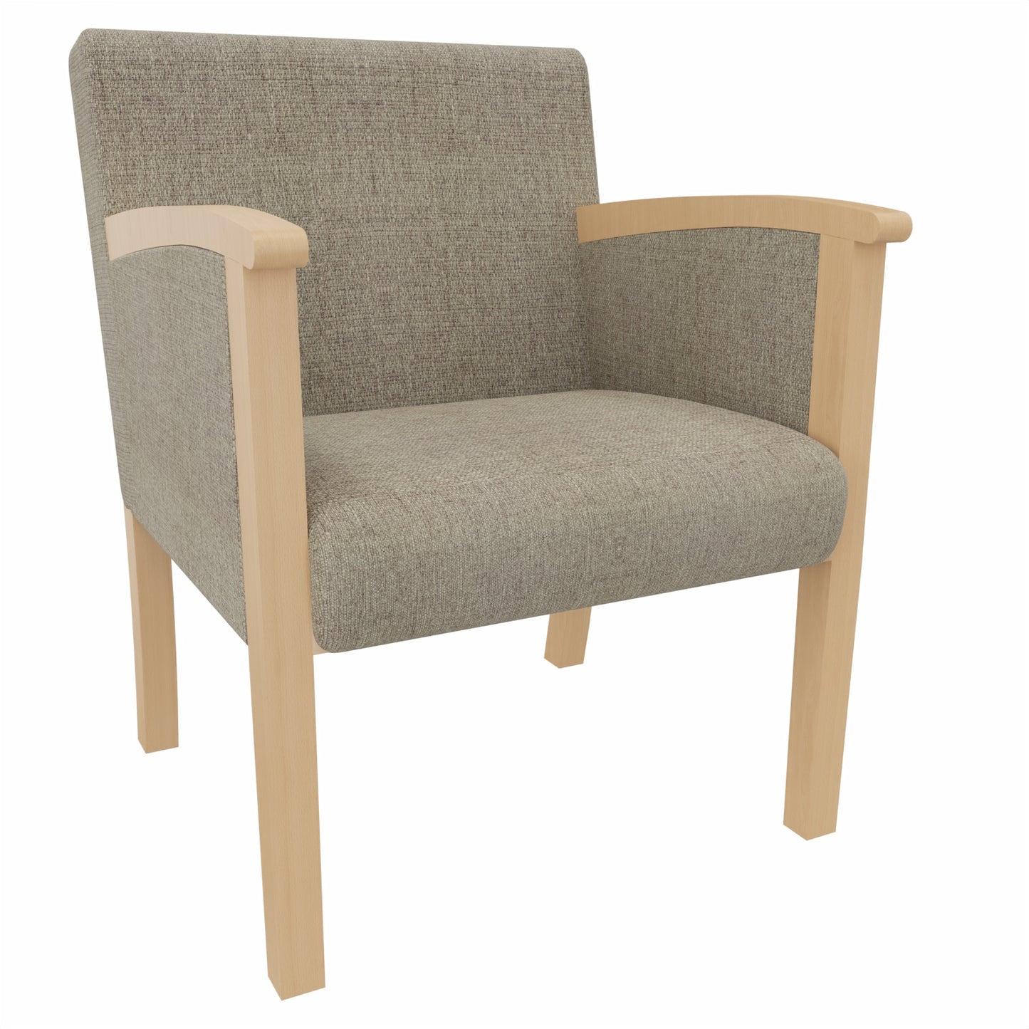 Sessel Santana – Massivholz-Polstersessel mit Gurtpolsterung und hoher Belastbarkeit - Bild 11