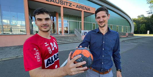 ERIDES als neuer Partner des LHC Cottbus: Eine starke Verbindung für den Handball