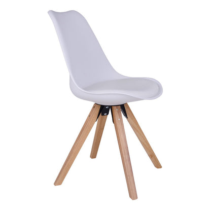 Bergen Esszimmerstuhl 2er Set – Stuhl mit Holzbeinen im skandinavischen Design - Bild 5