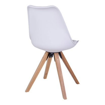 Bergen Esszimmerstuhl 2er Set – Stuhl mit Holzbeinen im skandinavischen Design - Bild 6