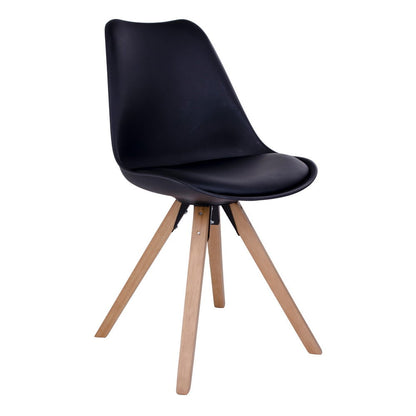 Bergen Esszimmerstuhl 2er Set – Stuhl mit Holzbeinen im skandinavischen Design - Bild 11