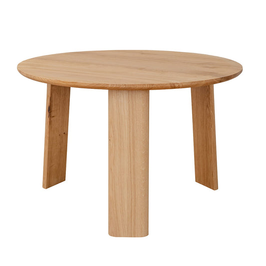 Runder dänischer Monti Eichen-Couchtisch 61 cm Durchmesser