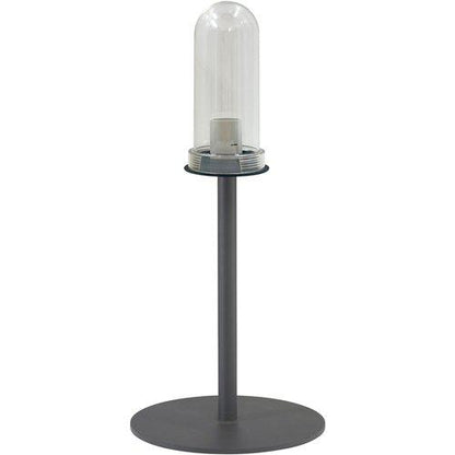Außen Tischlampe Agnar Rattan - Schirm 38cm , wetterfest, E27, 71 cm hoch