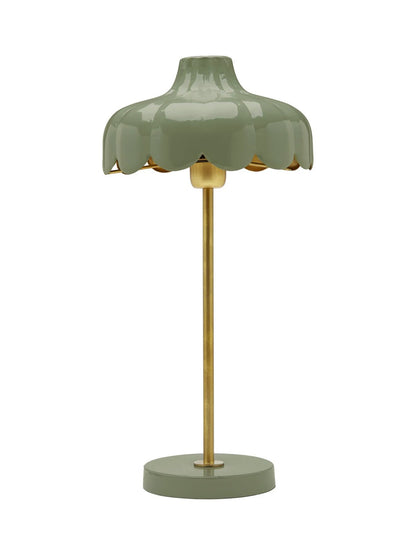 PR Home Wells Tischlampe 24cm – goldene Innenseite, in 7 Farben erhältlich, 50cm hoch