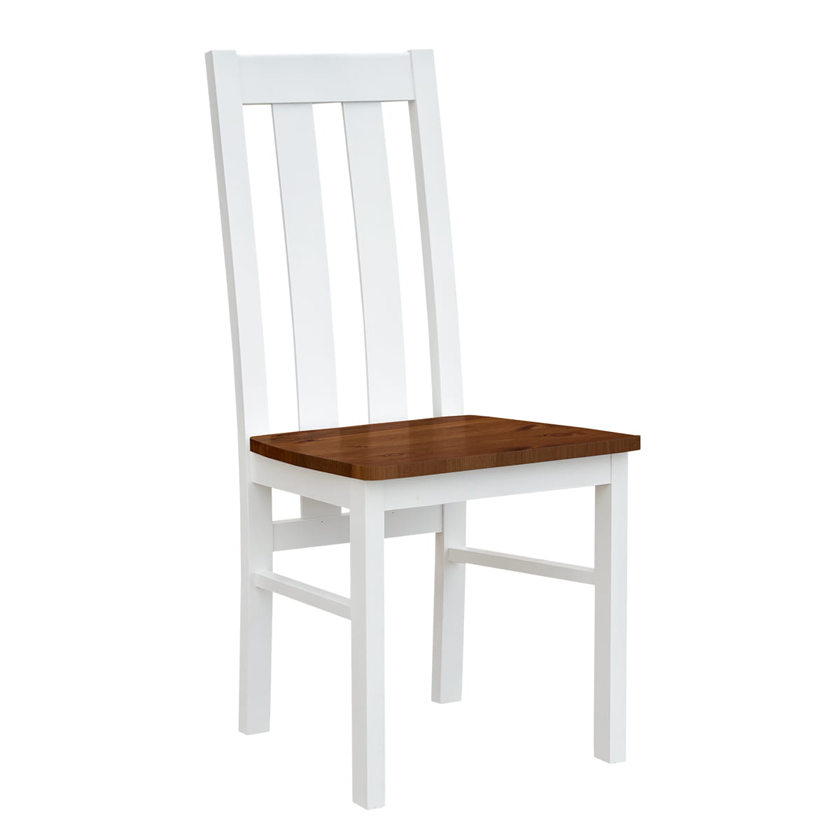 Elegantes Belluno Esszimmerstuhl mit Nussbaumfarbigem Sitz